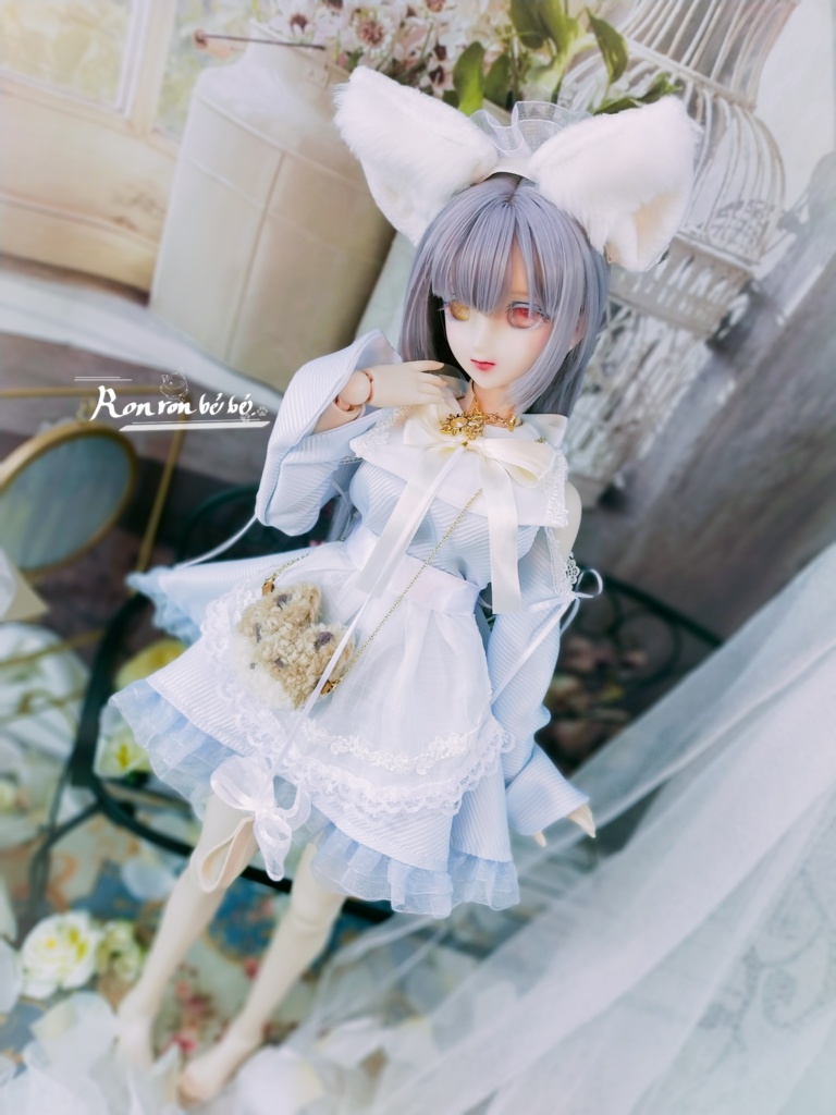 DDdy DDS キツネメイド服 イエロー 【同梱不可】