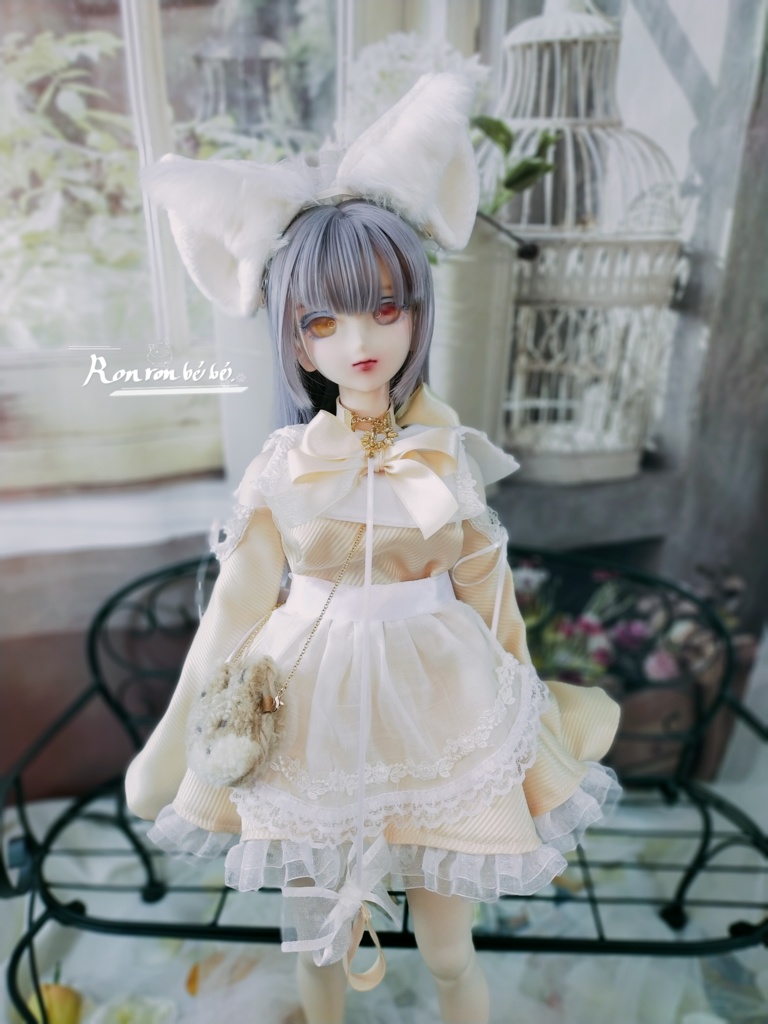 DDdy DDS キツネメイド服 イエロー 【同梱不可】