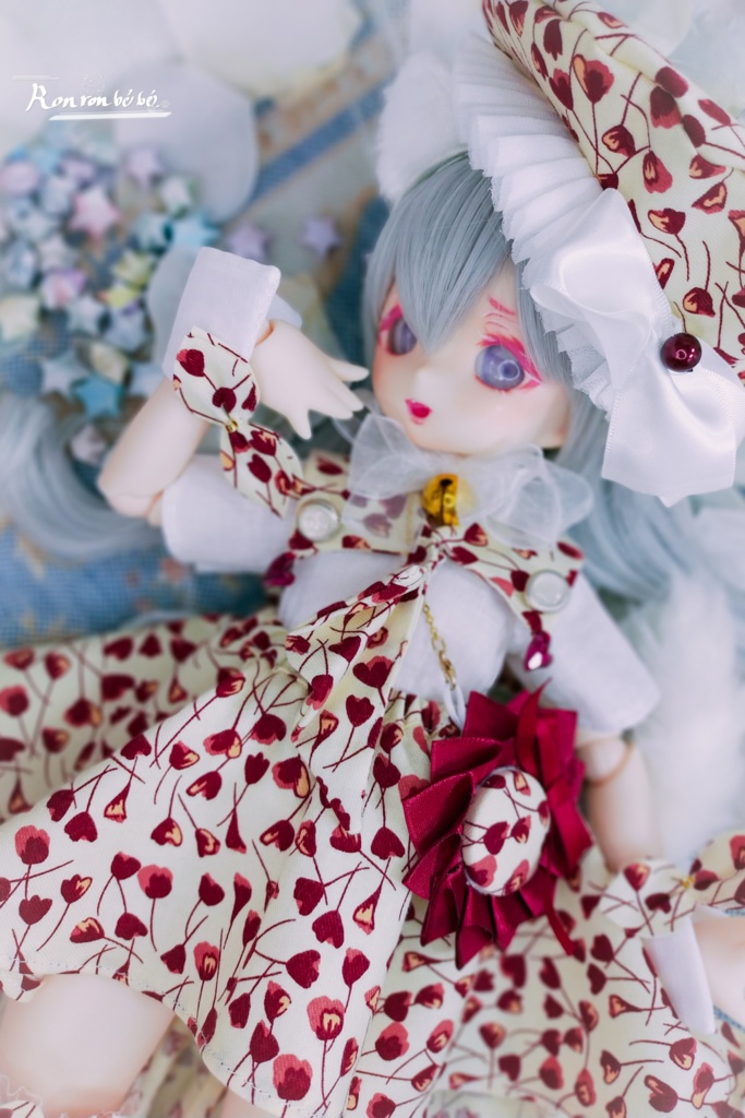 1/4向け ドール服 「セーラー フラワー」