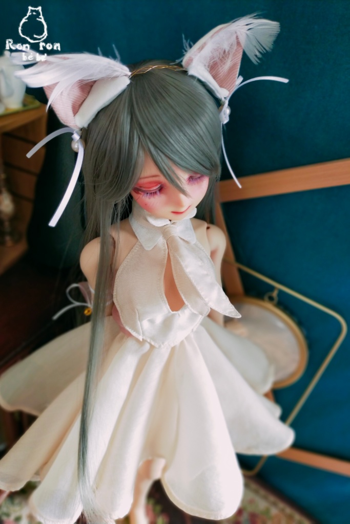 猫耳カチューシャ 1/3ドール向け