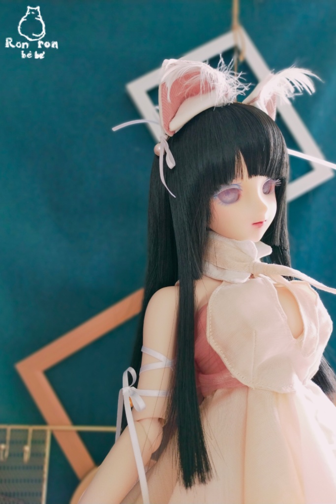猫耳カチューシャ 1/3ドール向け
