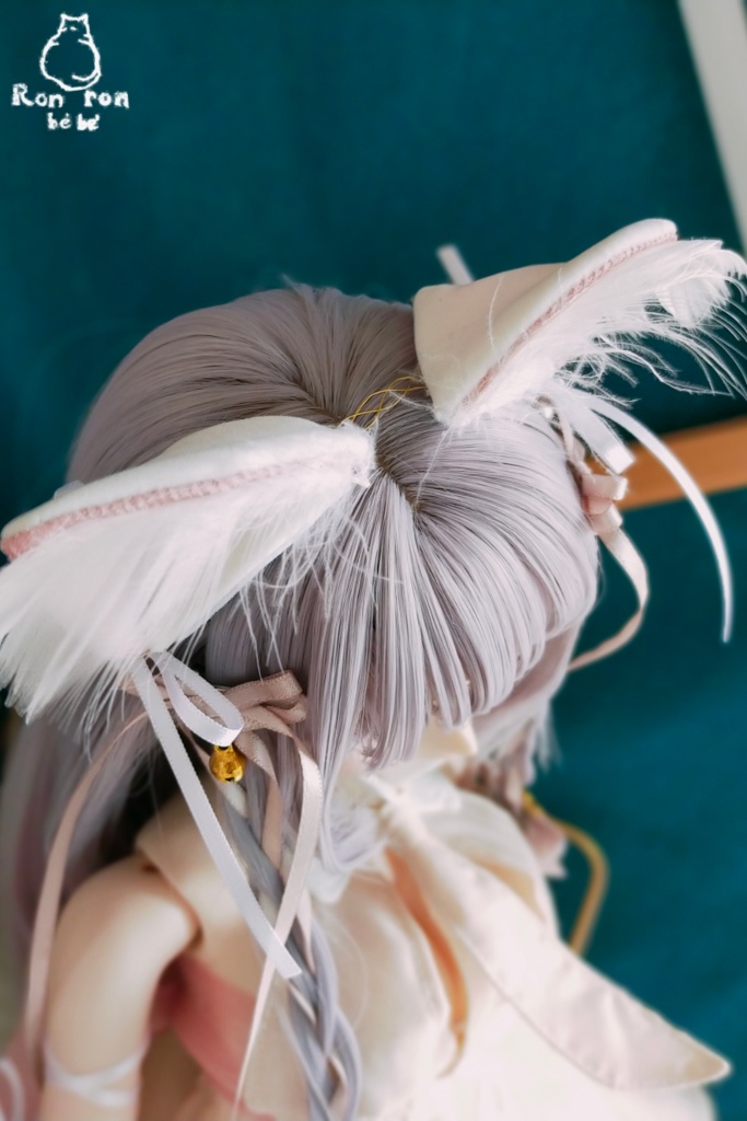 猫耳カチューシャ 1/3ドール向け