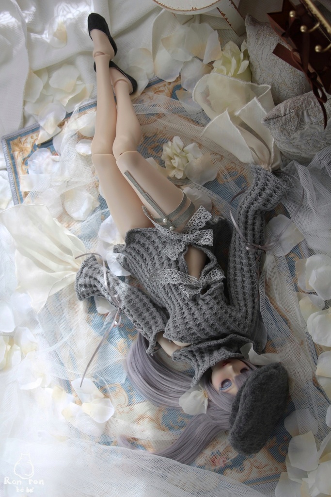 ショルダーカットワンピース◆ドレス&小物4点+おまけセット◆DDdy 【同梱不可】