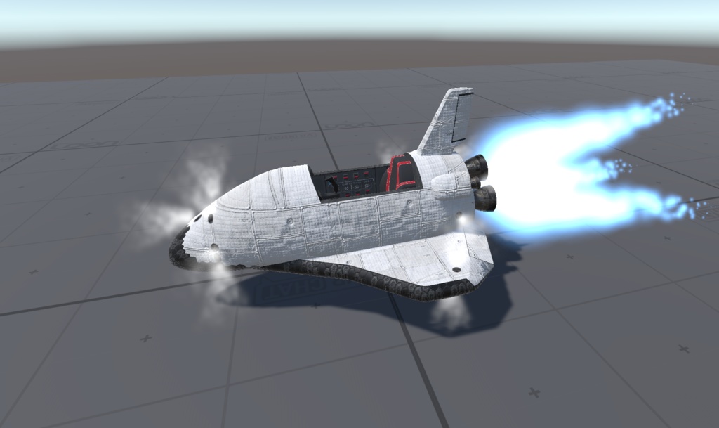 UdonTycoon's Space Shuttle for VRChat worlds [SDK3]