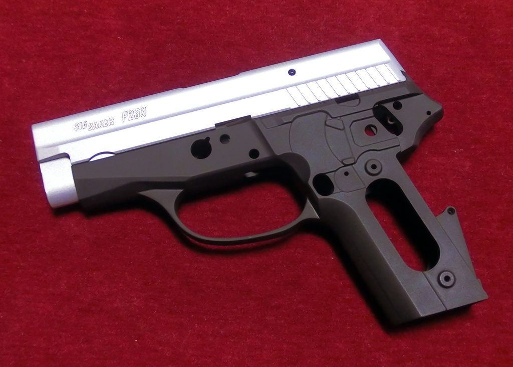 SIG P239 ガスブローバックガン 3Dプリンター用STLファイル /【GUNSLINGER GIRL】ヘンリエッタ 使用モデル