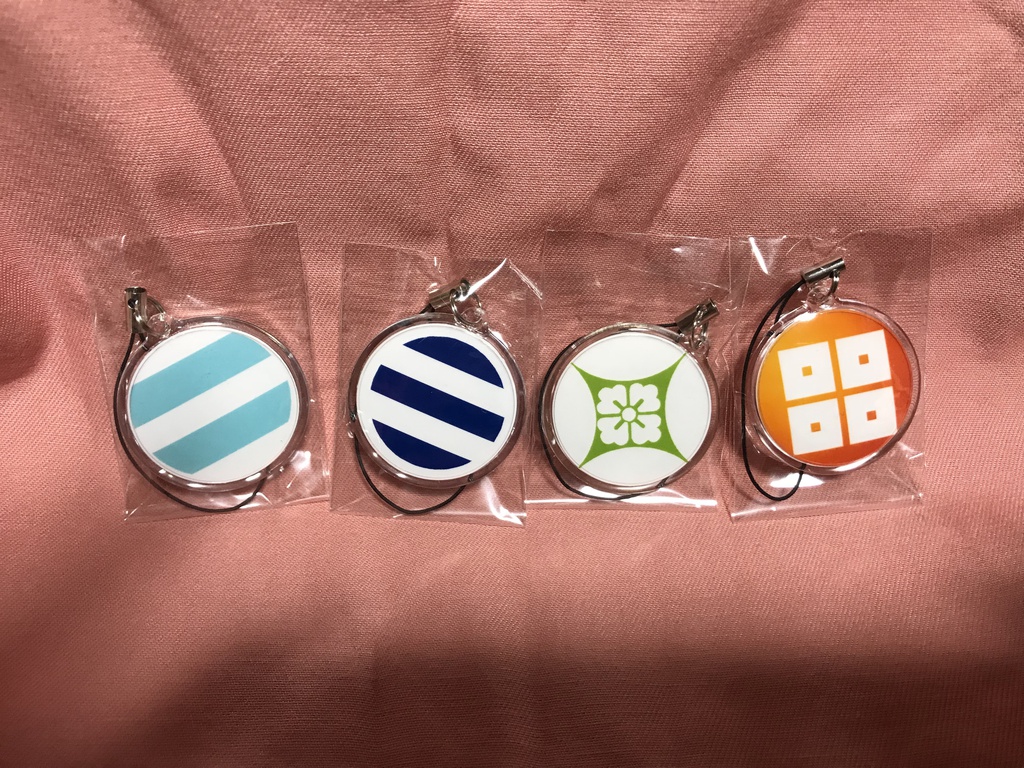 南北朝家紋・花押ストラップ