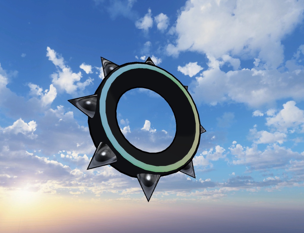 Spike Bracelet / Collar for VRChat