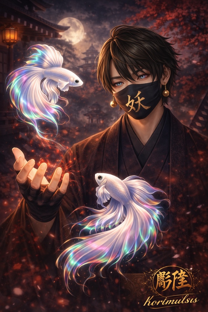  幻魚と妖の夜 Night of the Yokai and Phantom Betta