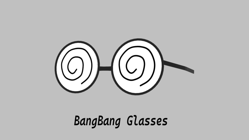 【VRChat】BangBang Glasses 
