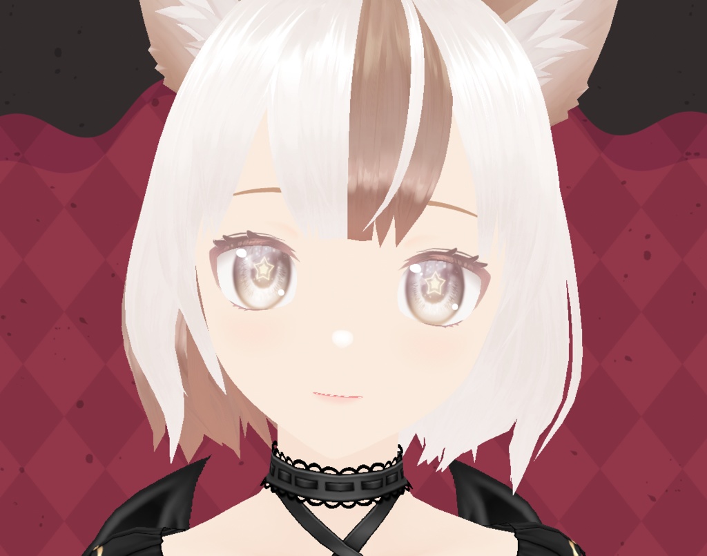 【VRM】しろ茶猫(星)【NEOKET5】