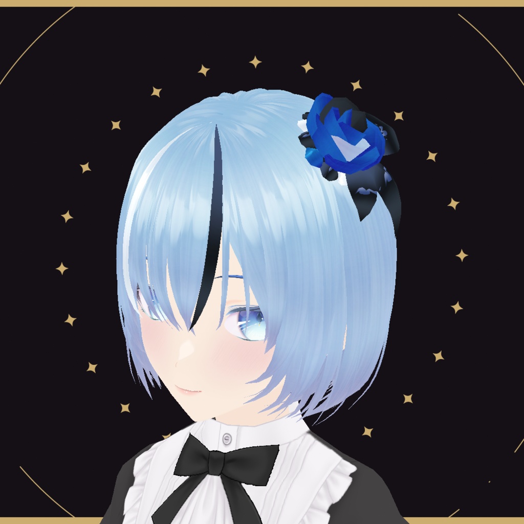 Vroid用髪&瞳テクスチャ(DaYz)