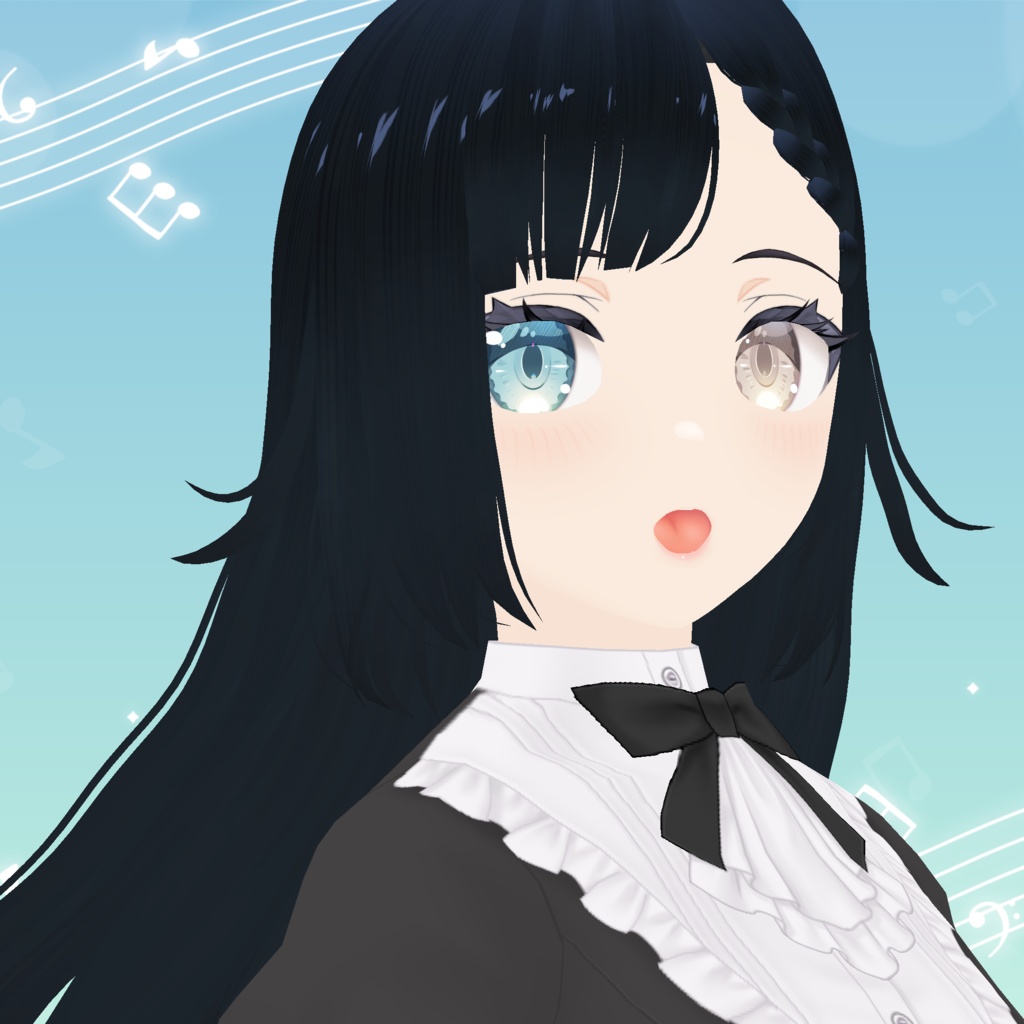 【Vroid】アニメ調ひとみテクスチャ12種(+Free版あり)