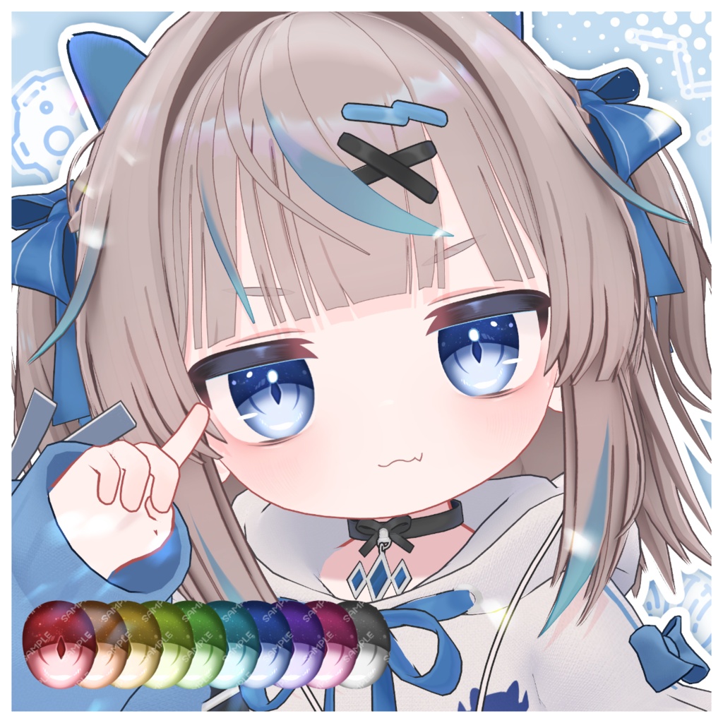 【発売記念セール】004 Eye Texture【リュミィ/Ryumii】