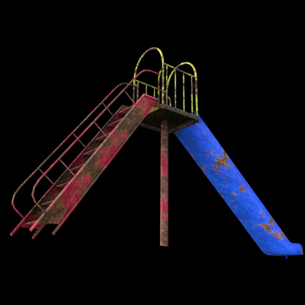 すべりだい/さびたすべりだい