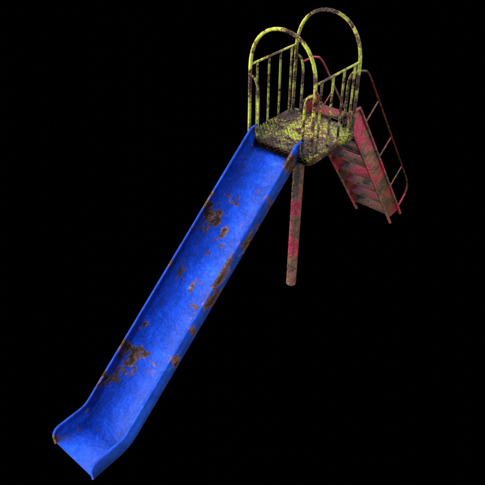 すべりだい/さびたすべりだい