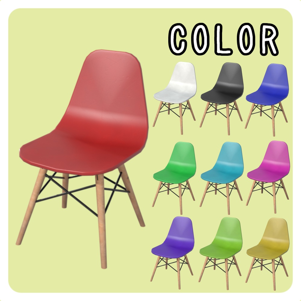 家具セット80点ー椅子・机・ペンダントライトー