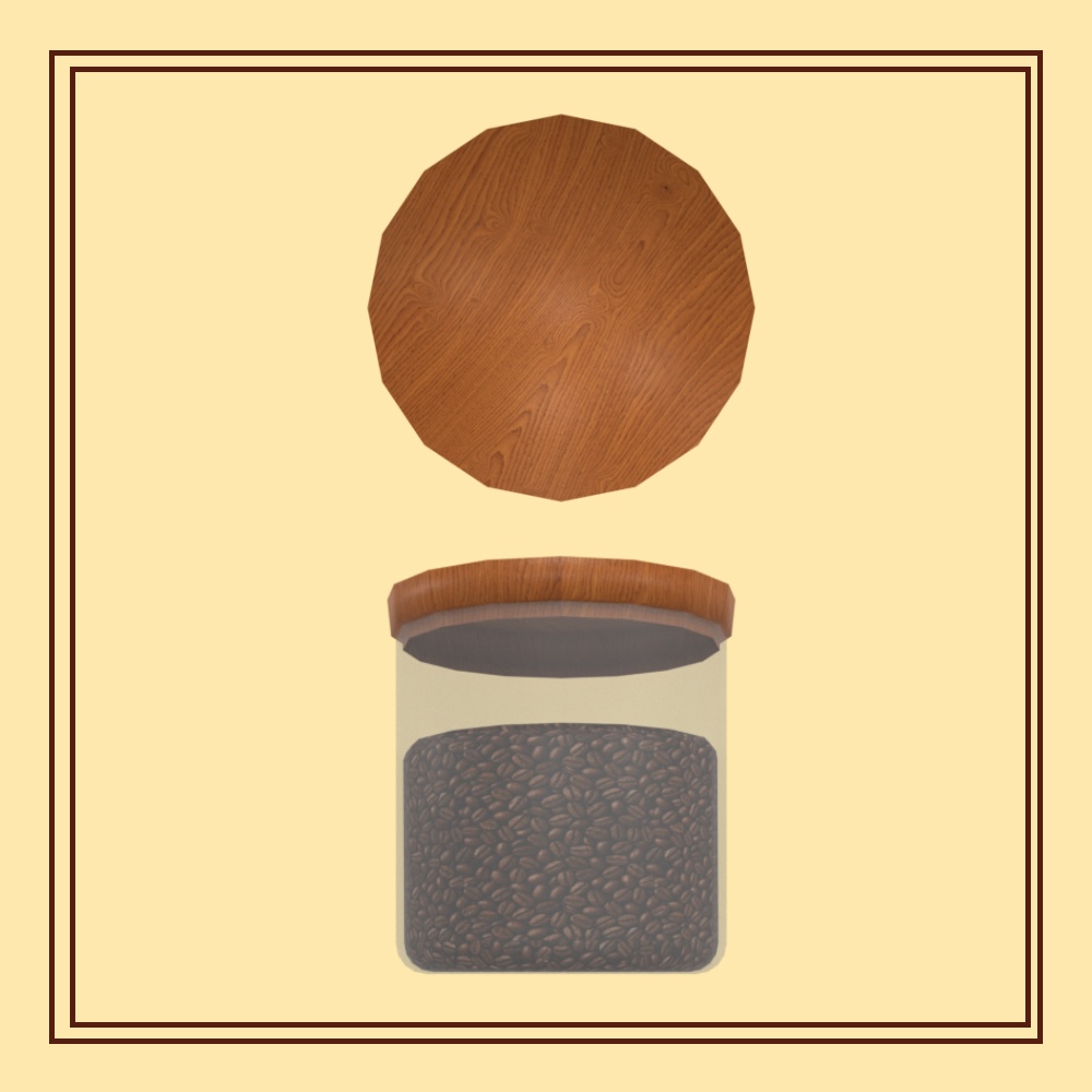 【VRChat想定】ギミック付きコーヒードリップセット Gimmick Coffee Drip Set