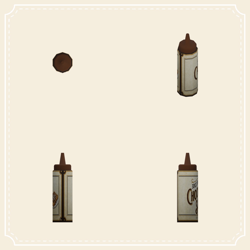 【VRChat想定】ワッフルギミックセット - Waffle Gimmick Set