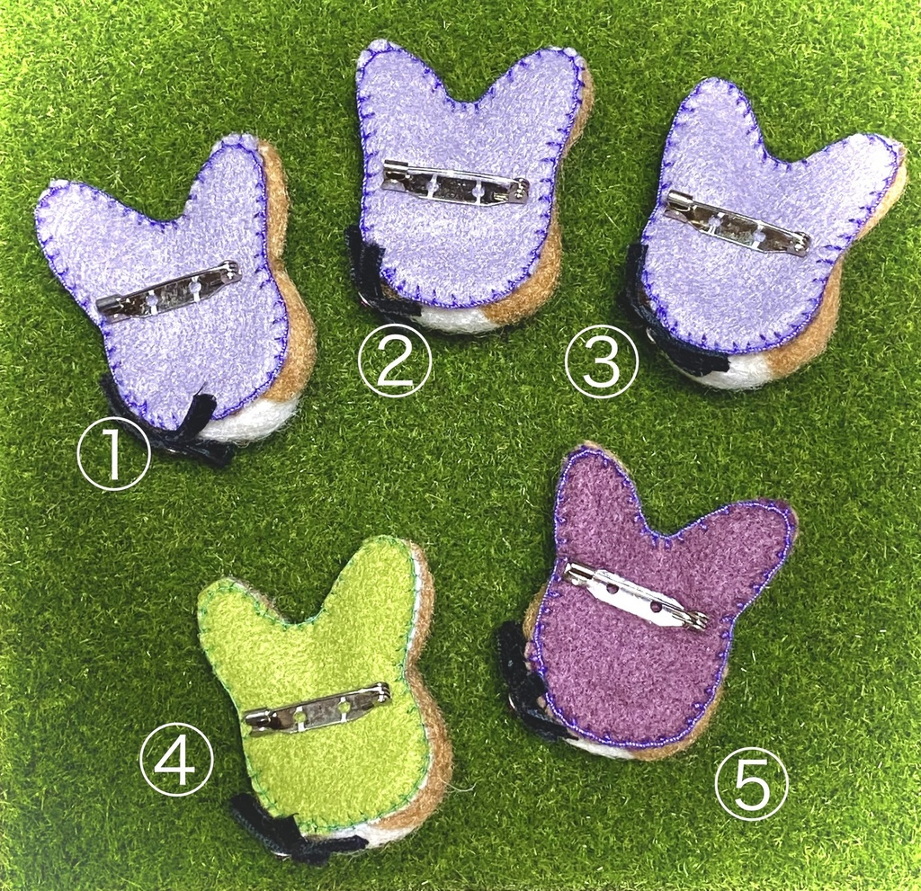 【あんスタ】羊毛フェルト・モチーフバッジ