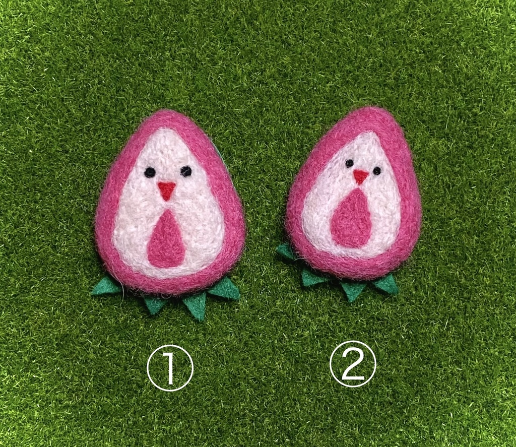 【あんスタ】羊毛フェルト・モチーフバッジ