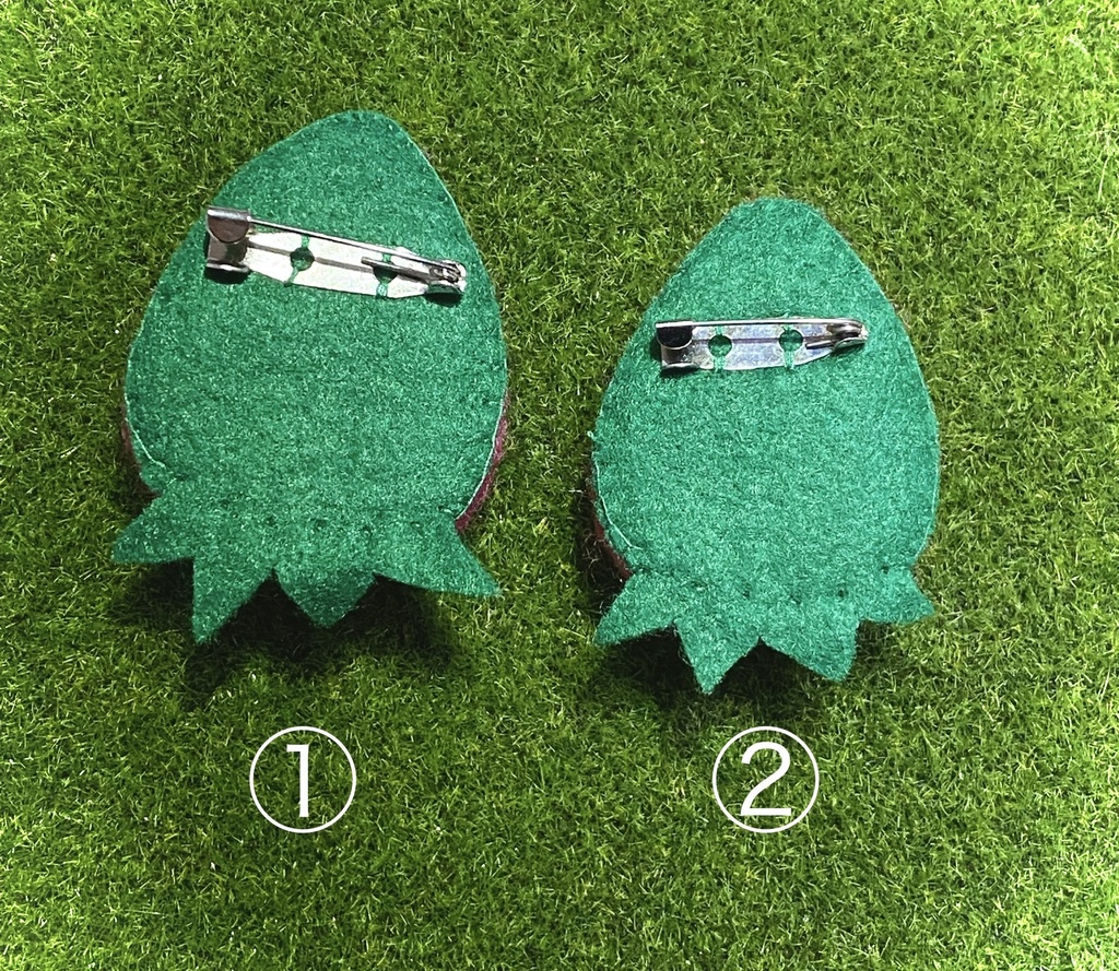 【あんスタ】羊毛フェルト・モチーフバッジ