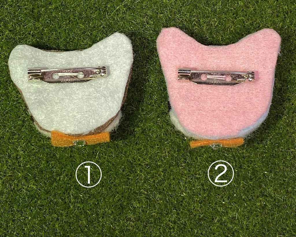 【刀剣乱舞】羊毛フェルト・モチーフバッジ