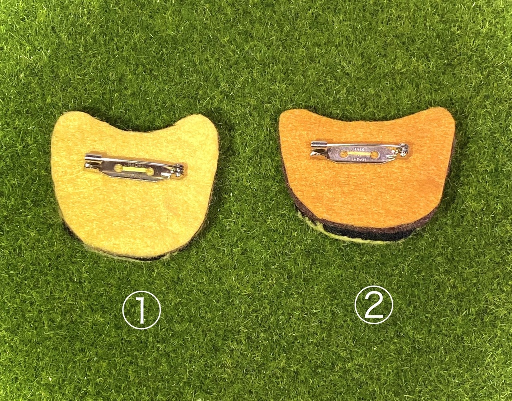 【刀剣乱舞】羊毛フェルト・モチーフバッジ