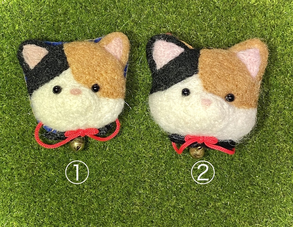 【刀剣乱舞】羊毛フェルト・モチーフバッジ