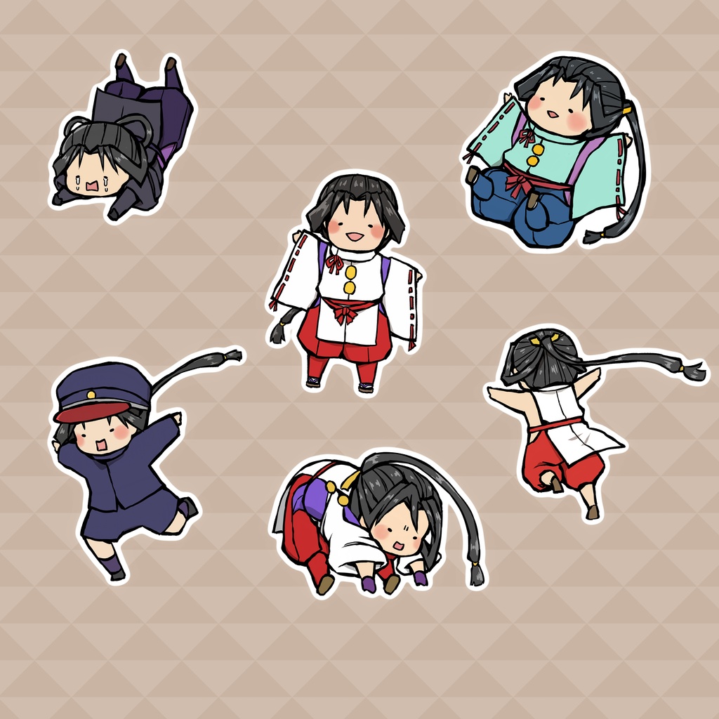 【逃げ若】北条時行ステッカーセット