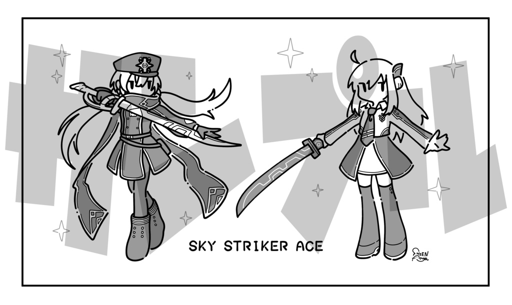 閃刀姫　プレイマット