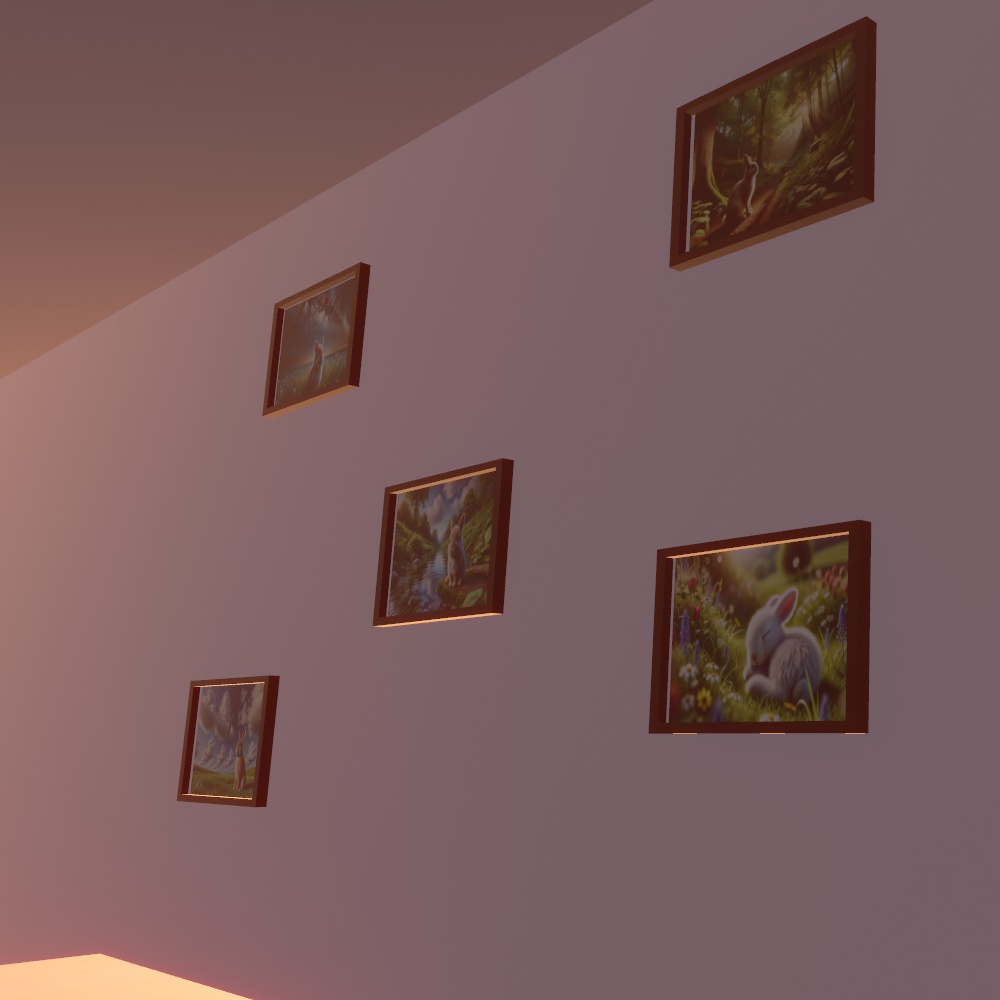 【VRChat】ワールド Dim Light【3Dモデル】