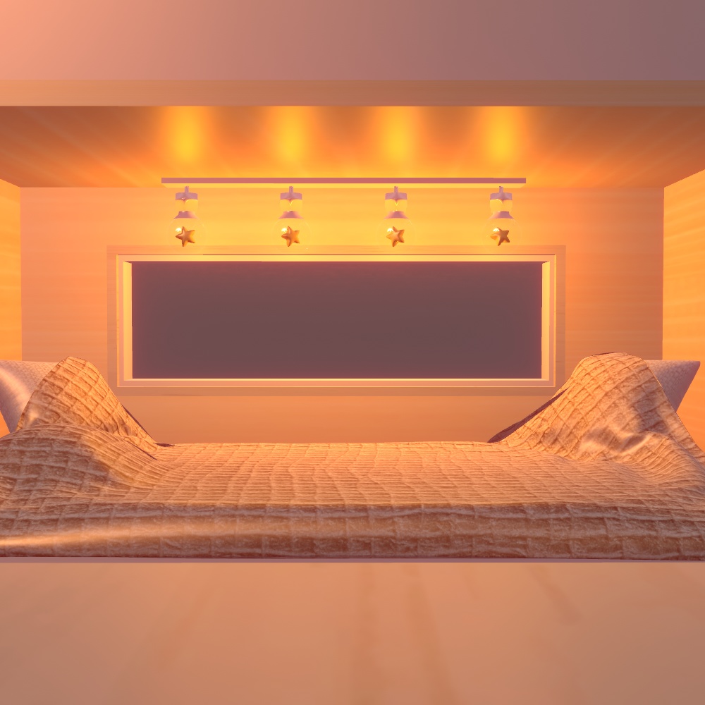 【VRChat】ワールド Dim Light【3Dモデル】