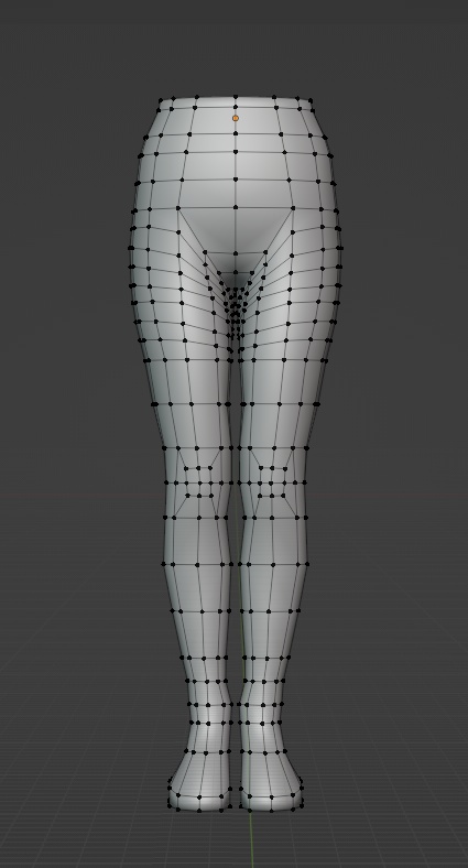 【素体】【3D素体】Female-UnderBody-Ver1.00