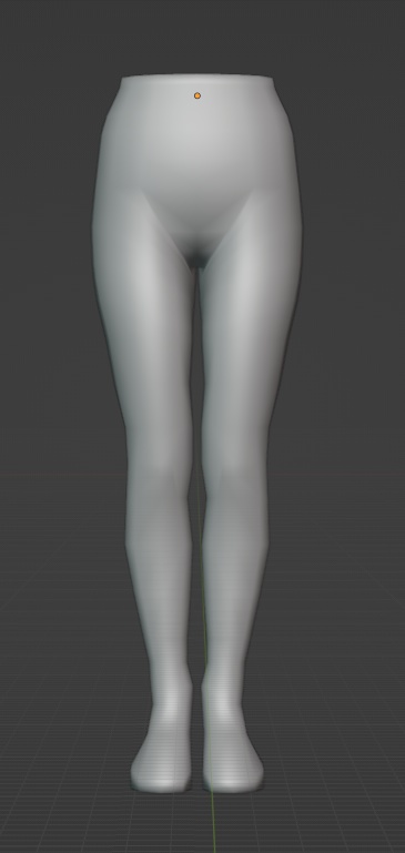 【素体】【3D素体】Female-UnderBody-Ver1.00