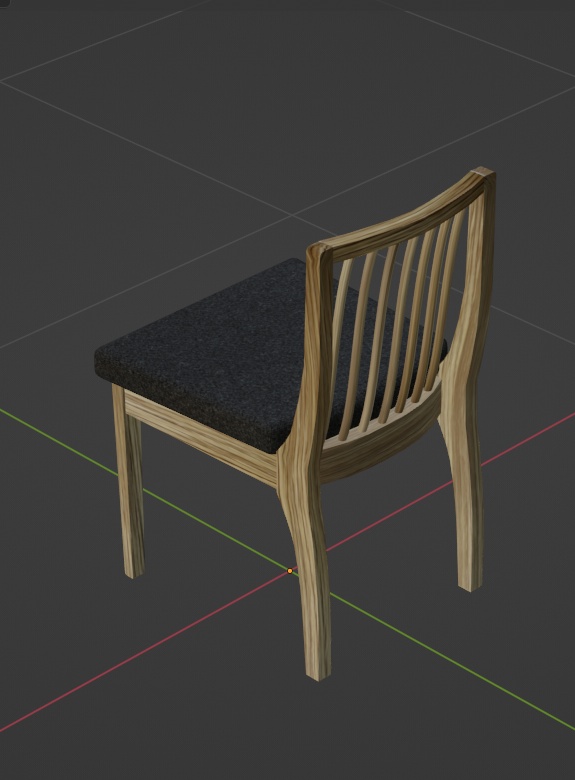 木目調の椅子(チェア)