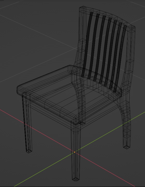 木目調の椅子(チェア)