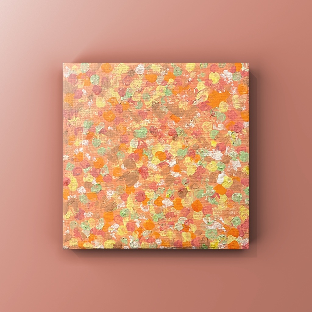 『colorful』10cm×10cm×1.2cm