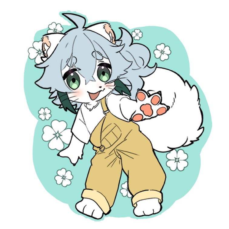 シオくん不透明アクリルキーホルダー