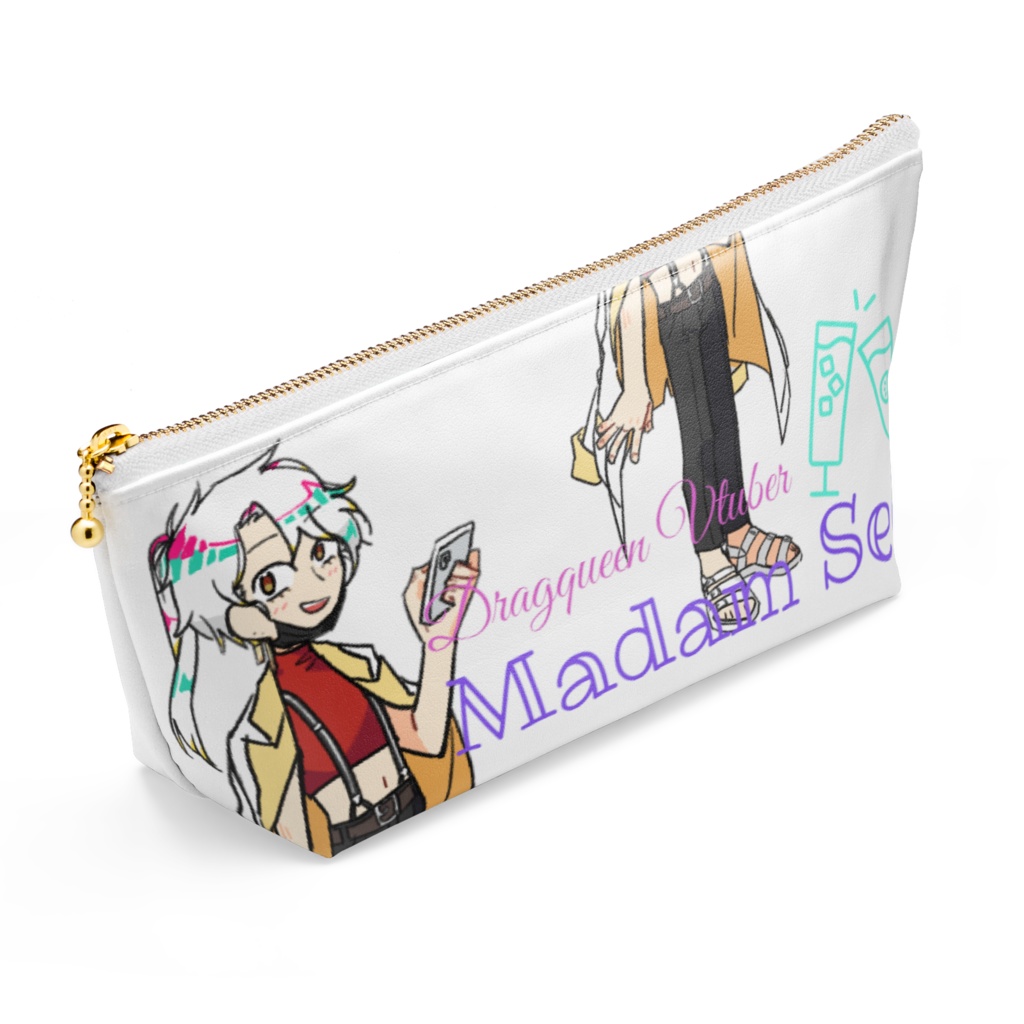 関ママ コスメポーチ