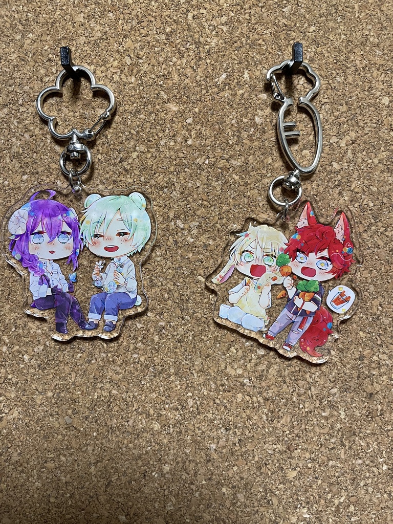 ケモ耳アクリルキーホルダー(新ユニ)