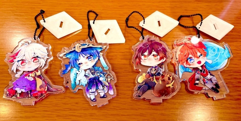 原神 お出かけ仕様着きアクスタ