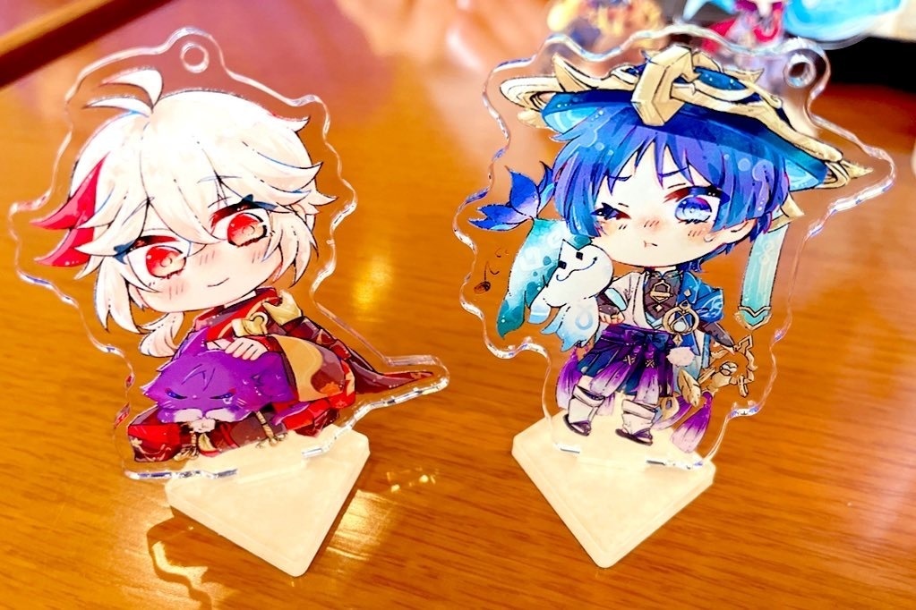 原神 お出かけ仕様着きアクスタ