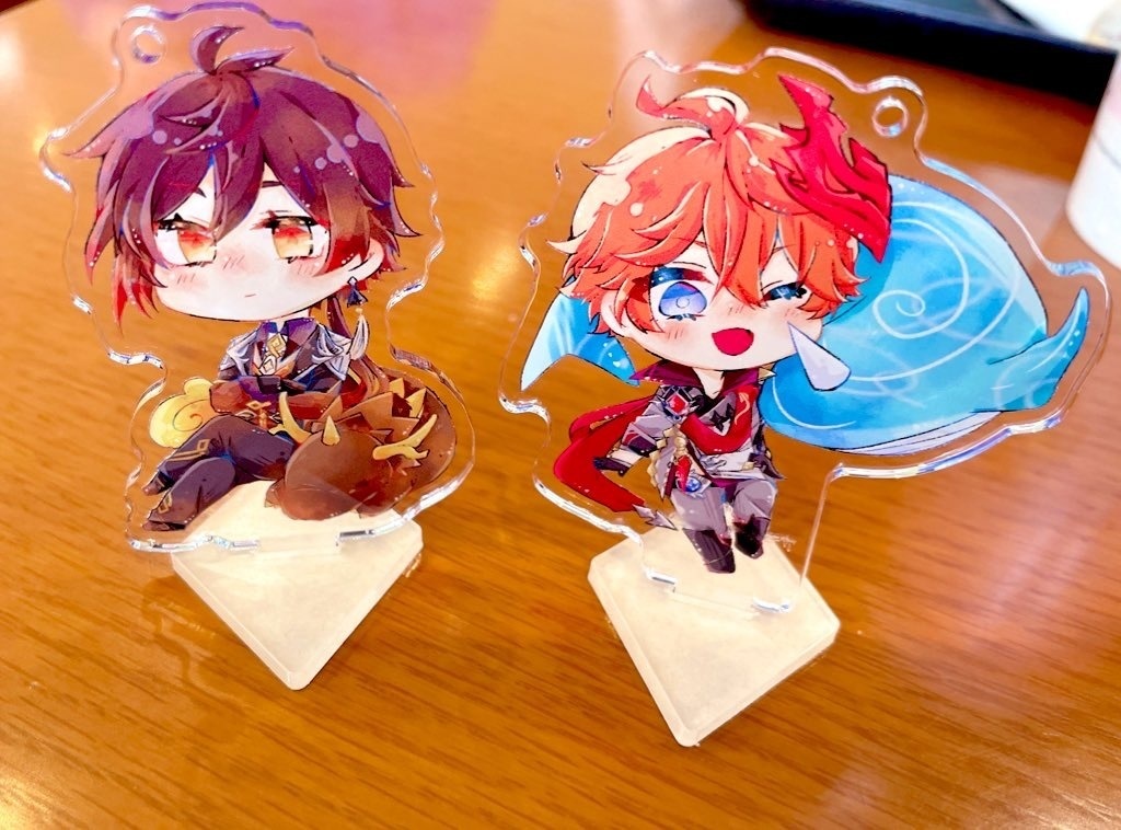 原神 お出かけ仕様着きアクスタ