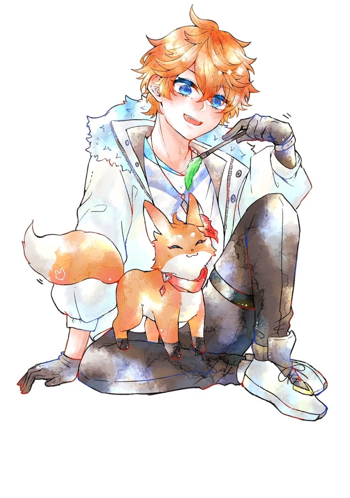 猫ちゃん(?)といっしょ!アクスタ(原神)