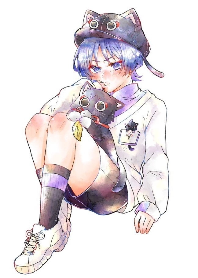 猫ちゃん(?)といっしょ!アクスタ(原神)