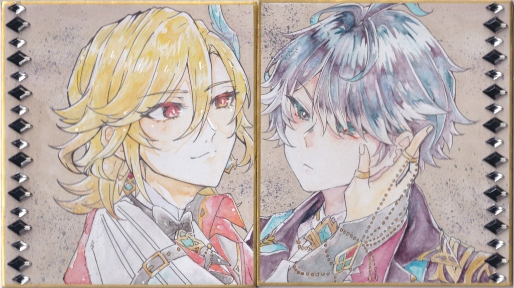 カヴェアル 線画交換色紙セット