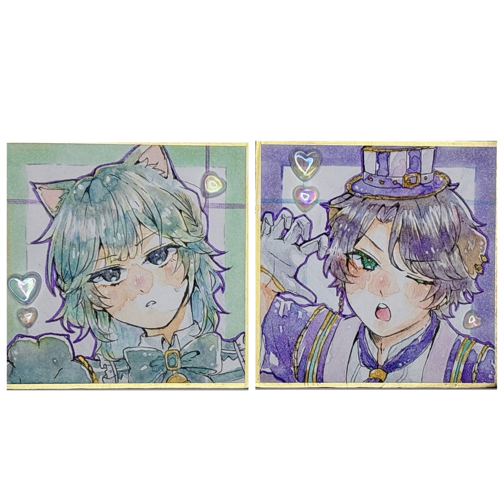 すなひさ🐈⬛💍 豆色紙セット