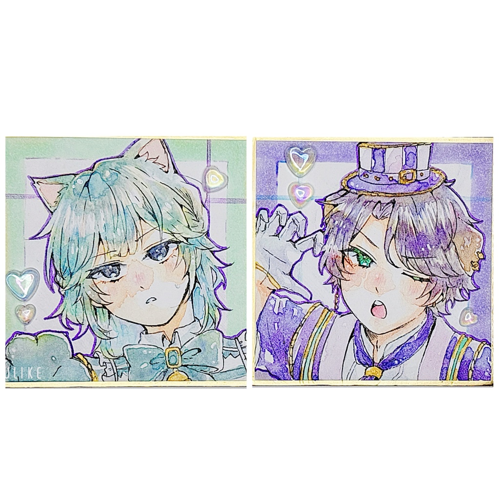 すなひさ🐈‍⬛💍 豆色紙セット