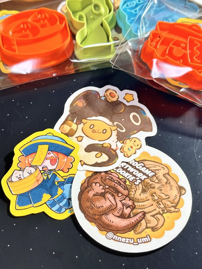 ボドゲアートワーク型抜き【B】