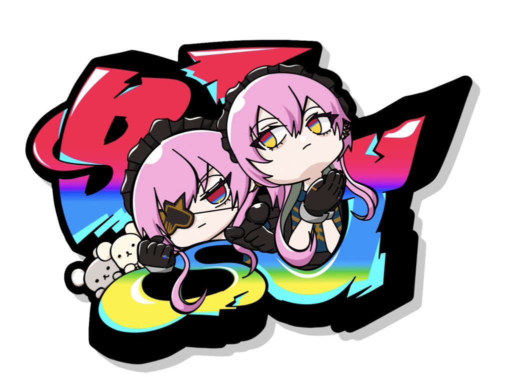ステッカー(グラフィティ)